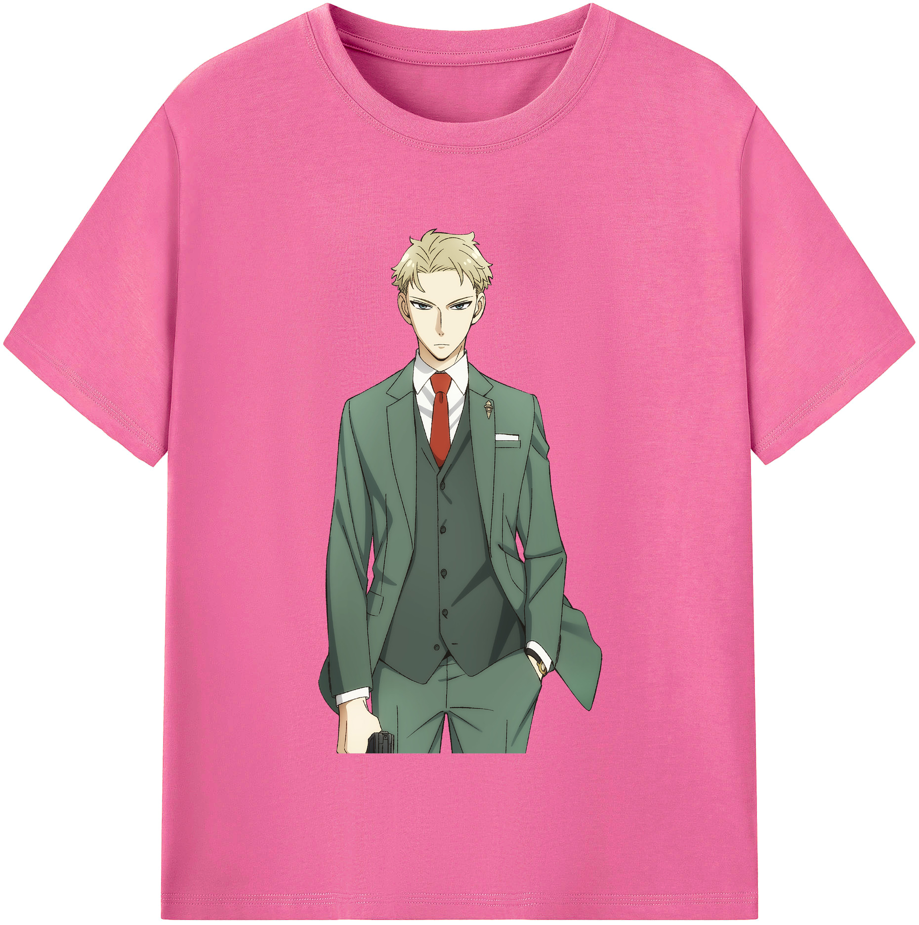 （画像用） SPY×FAMILY间谍家家酒 レディースカジュアルプリントTシャツ（綿100％）
